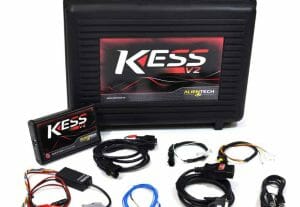 KessV2 chip tuning tool with all the standard cables